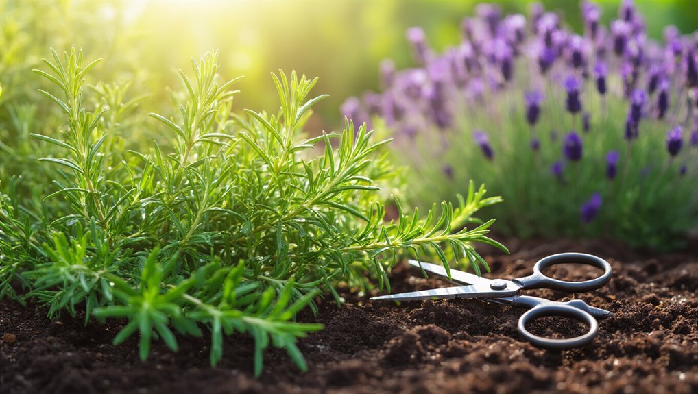 harvest rosemary for growth
