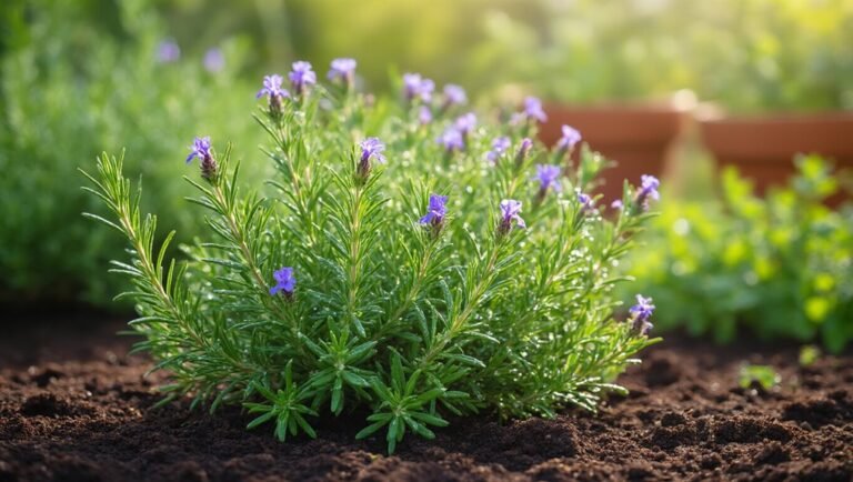 healthy rosemary plant care