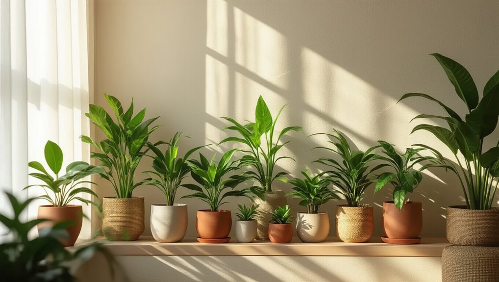 indoor plants light conditions