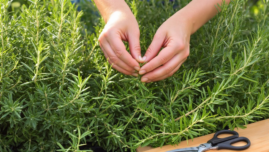 maximize rosemary harvest techniques