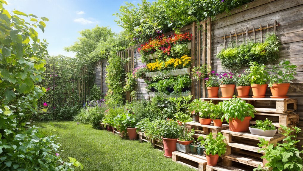 maximize small garden space