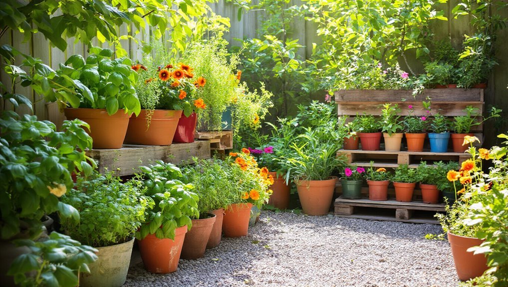 maximize space with containers