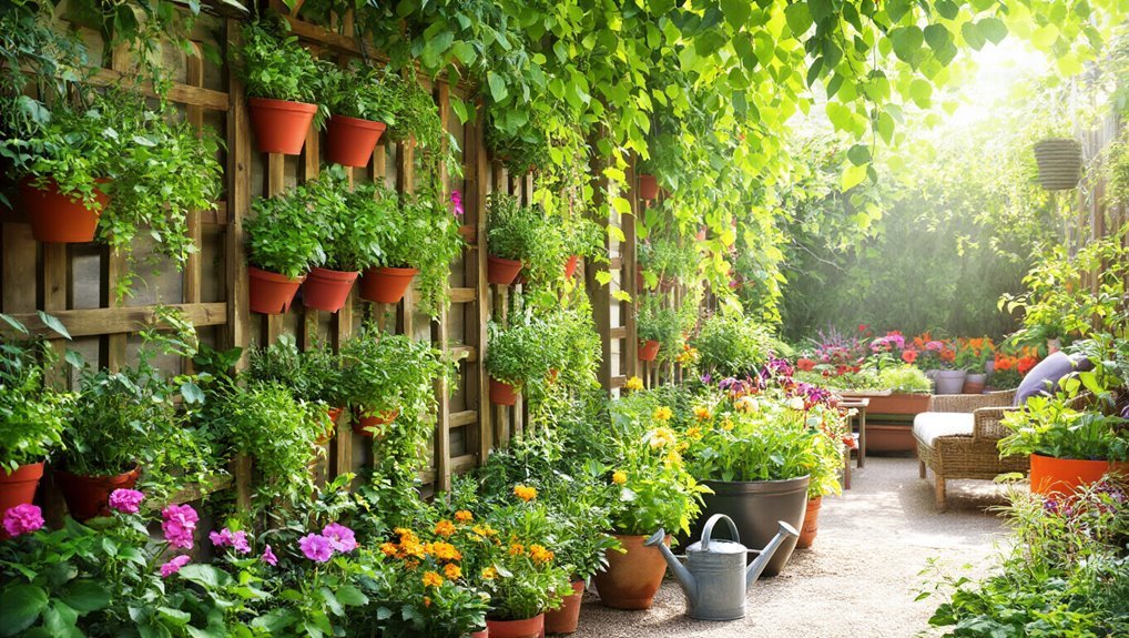 maximize space with vertical gardening