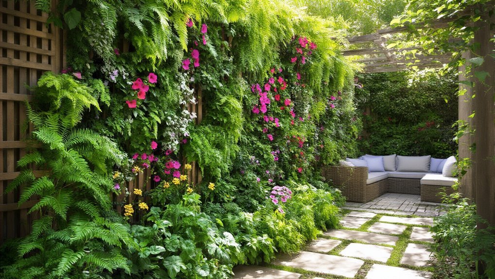 maximize space with vertical gardens