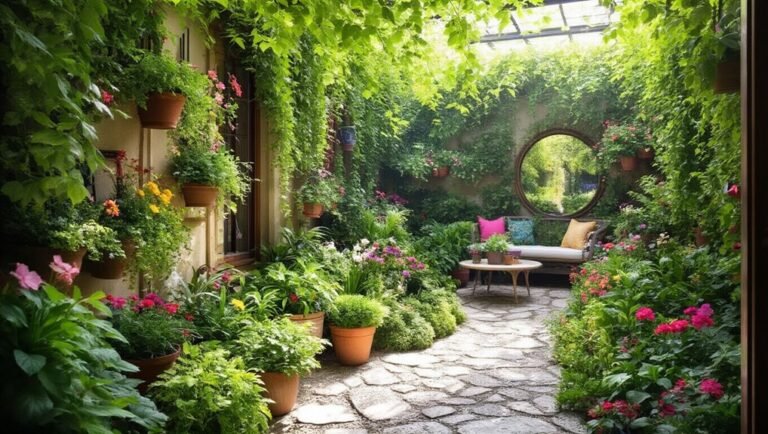 maximize tiny garden spaces