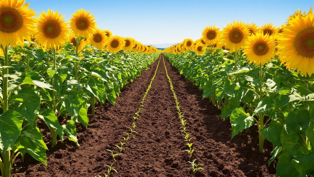 optimal conditions for sunflowers