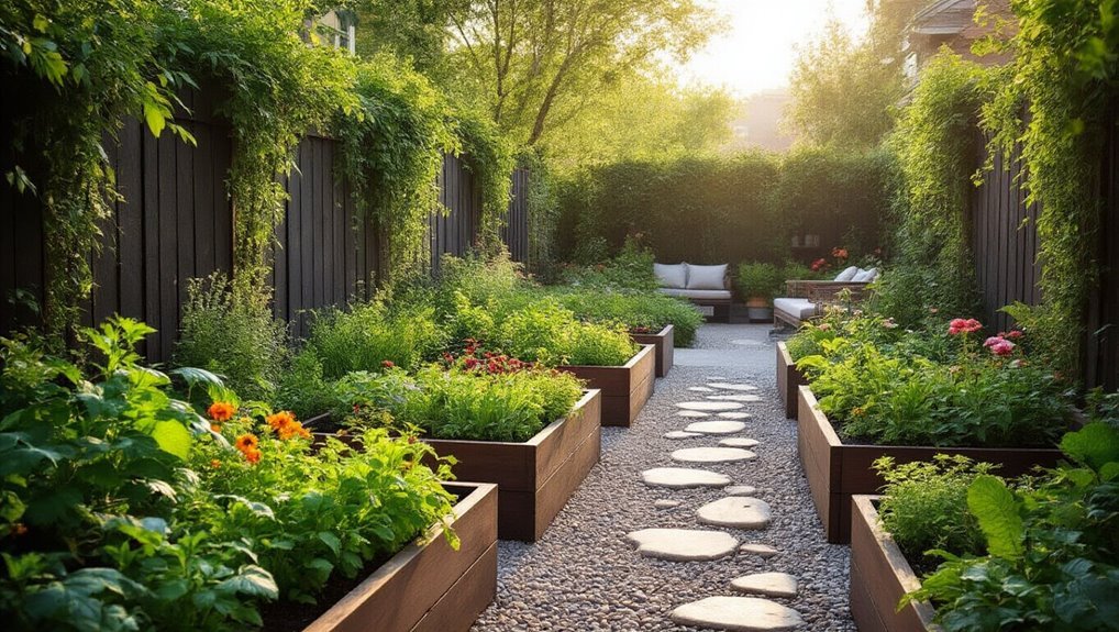 optimal raised bed placement