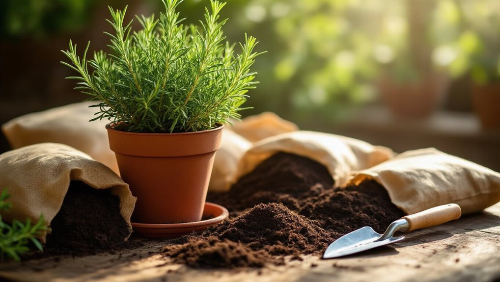 optimal rosemary soil mix