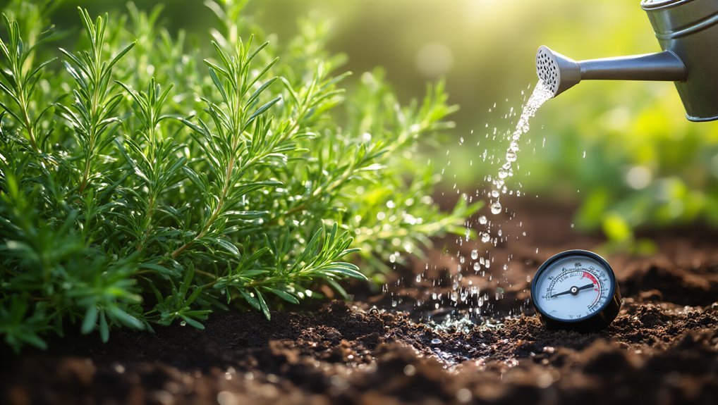 optimal rosemary watering techniques