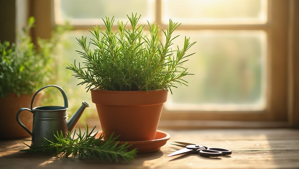overwinter rosemary with care