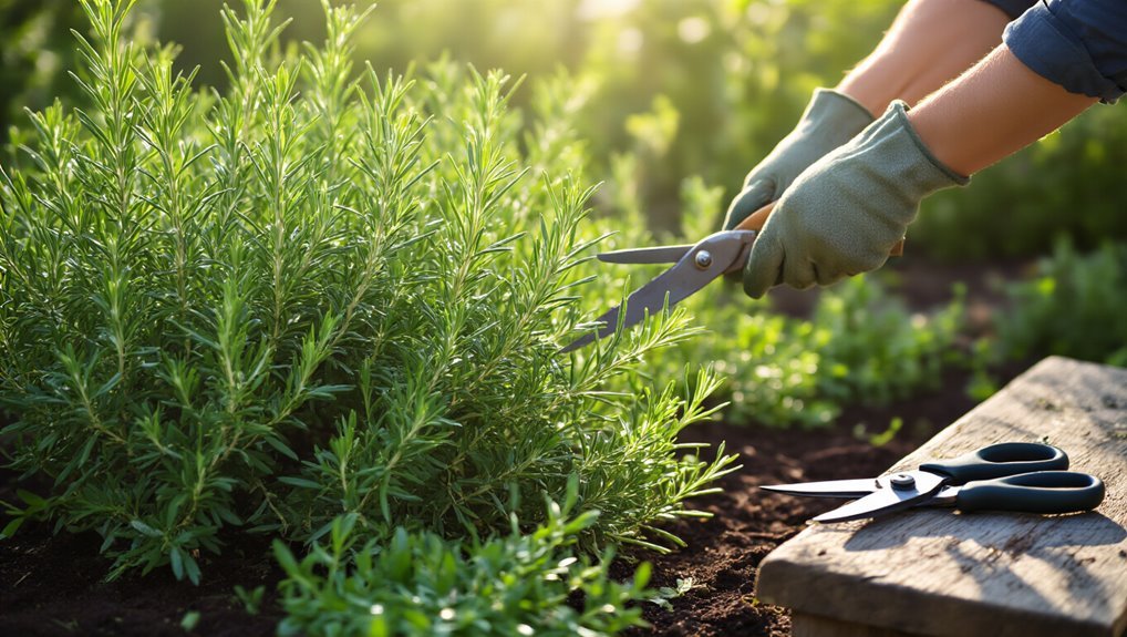 proper rosemary pruning techniques