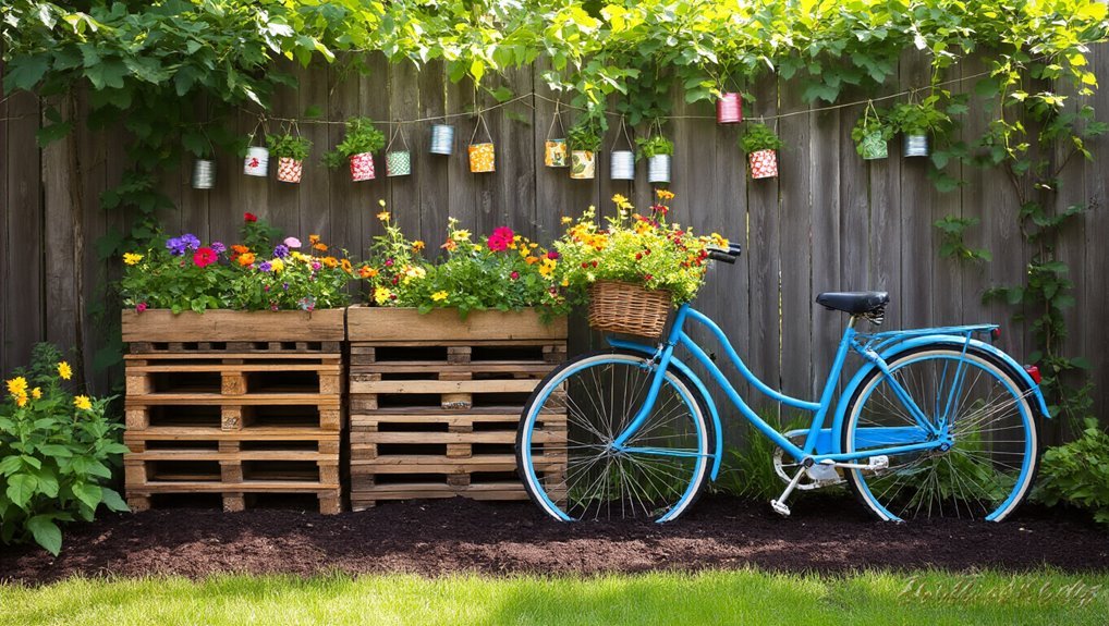 recycled materials for gardening