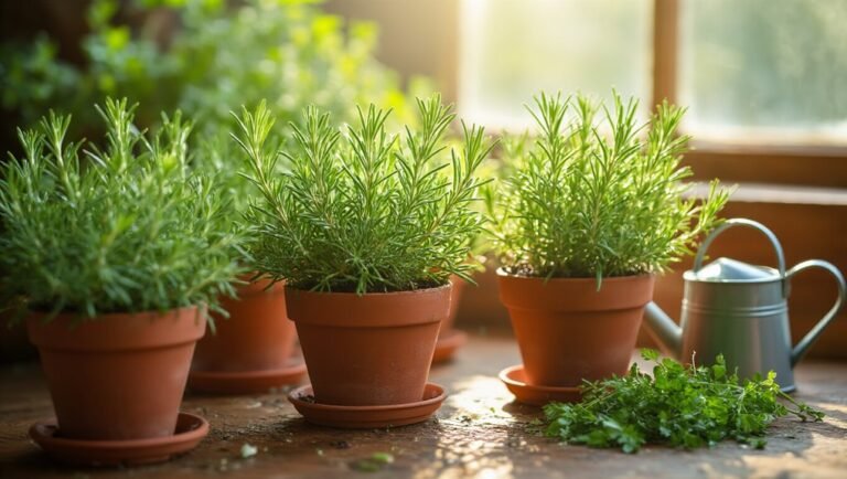 rosemary cultivation in containers