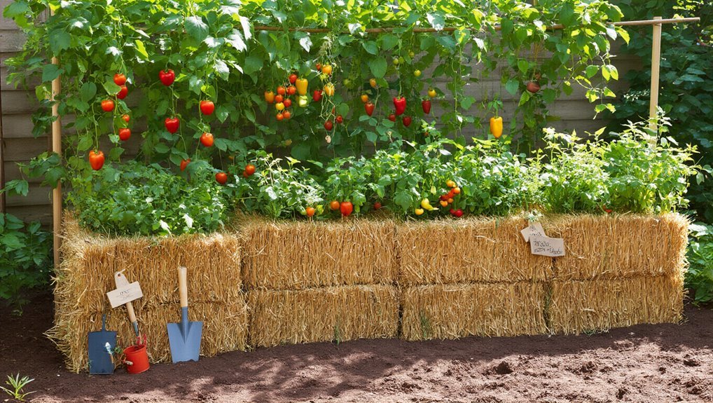 straw bale gardening benefits
