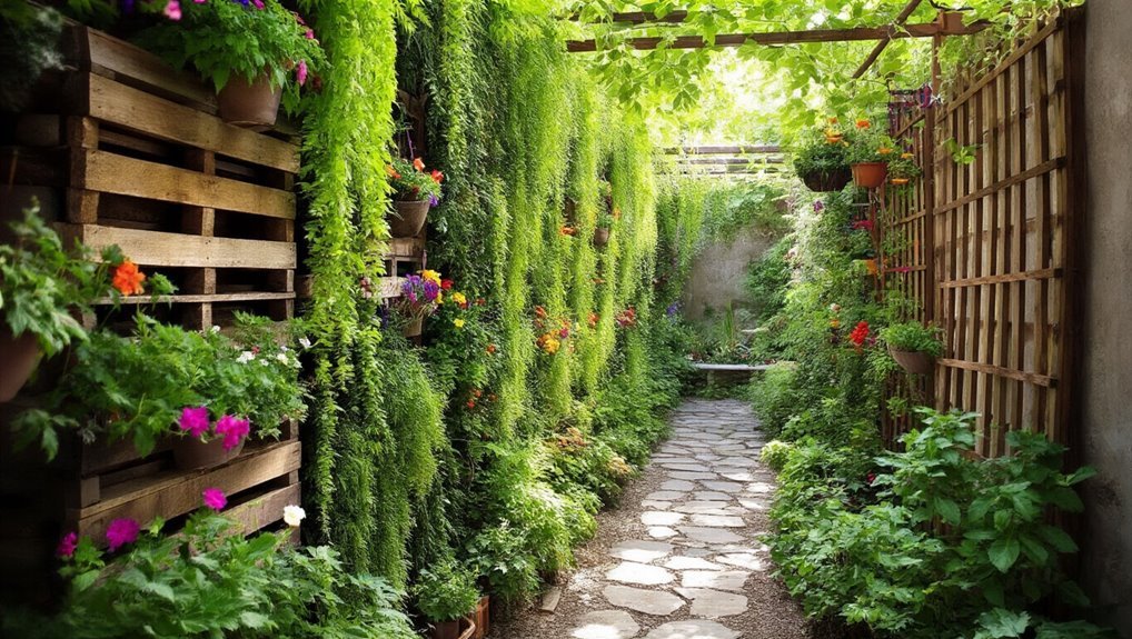 stylish vertical garden solutions