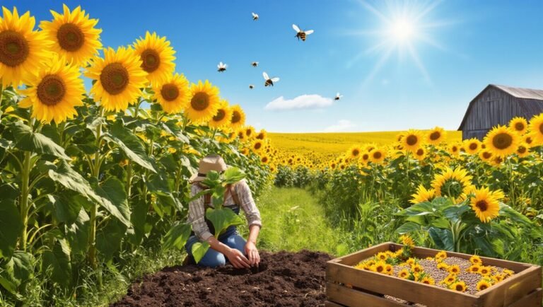 sunflower cultivation and creativity
