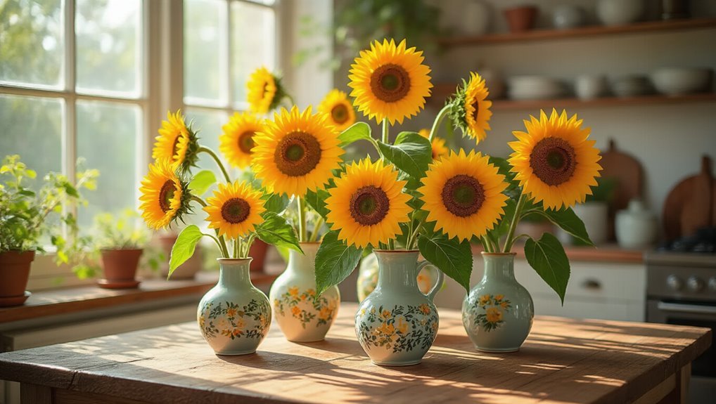 sunflower inspired home decor ideas