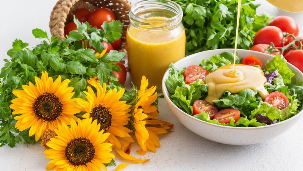 sunflower salad dressing recipes
