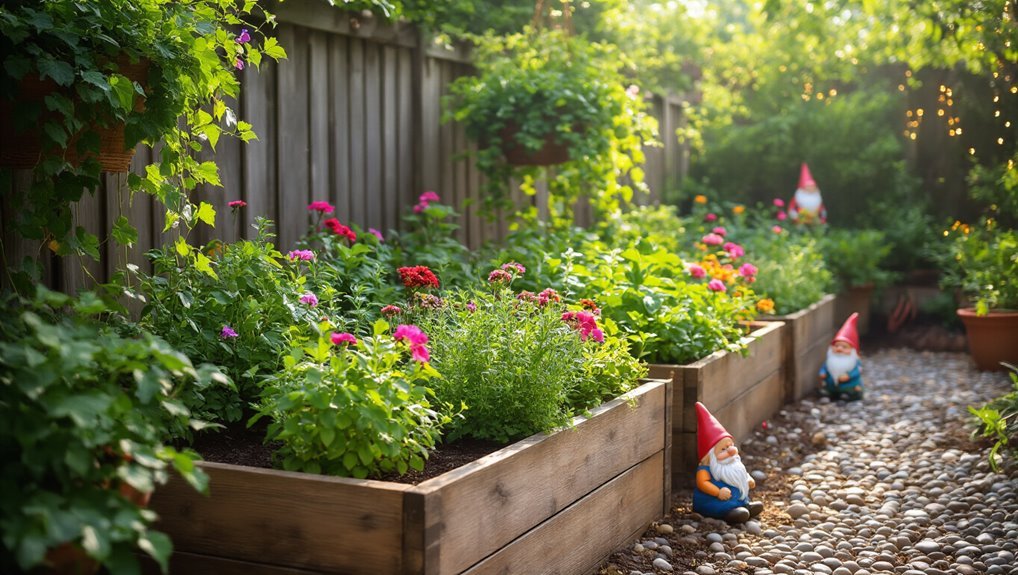 transform raised beds decoratively