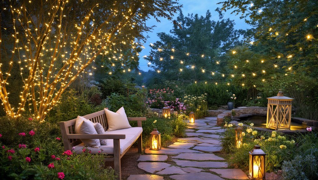 transformative outdoor lighting ambiance