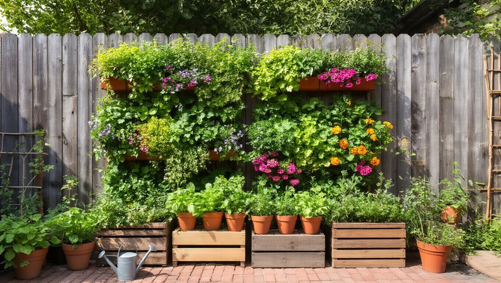 vertical gardening for space