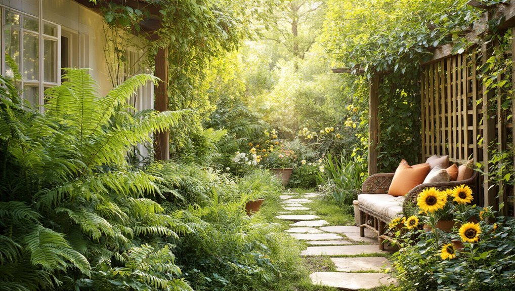 vibrant backyard garden planning