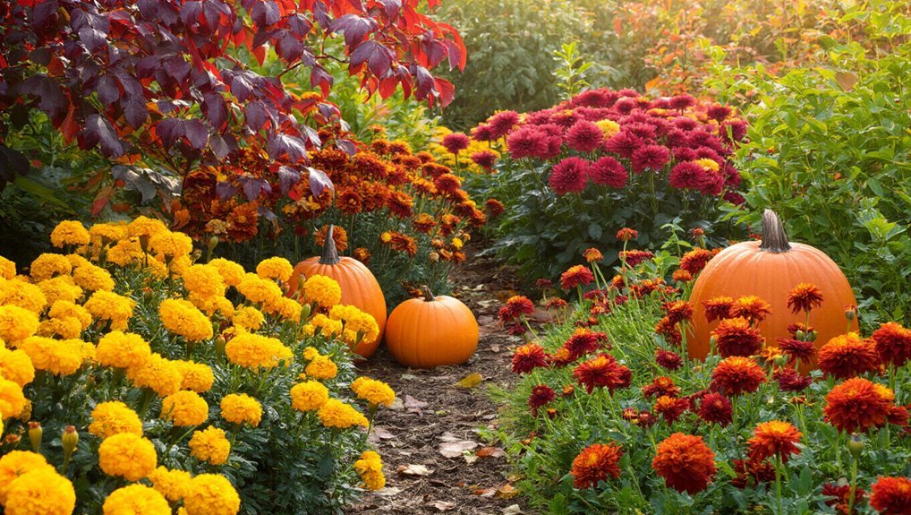 vibrant fall flower varieties