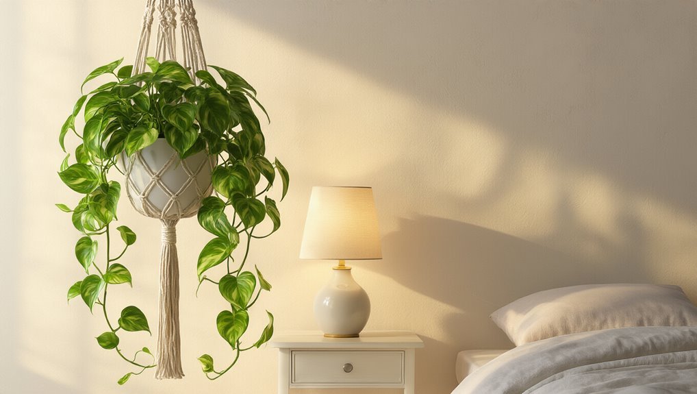 air purifying bedroom plant