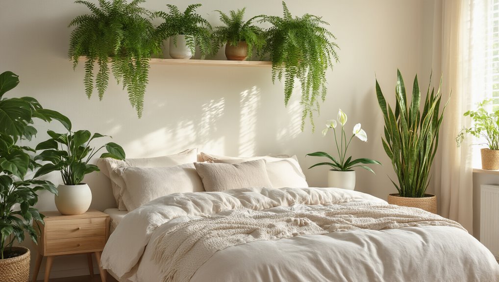 choosing bedroom plants wisely