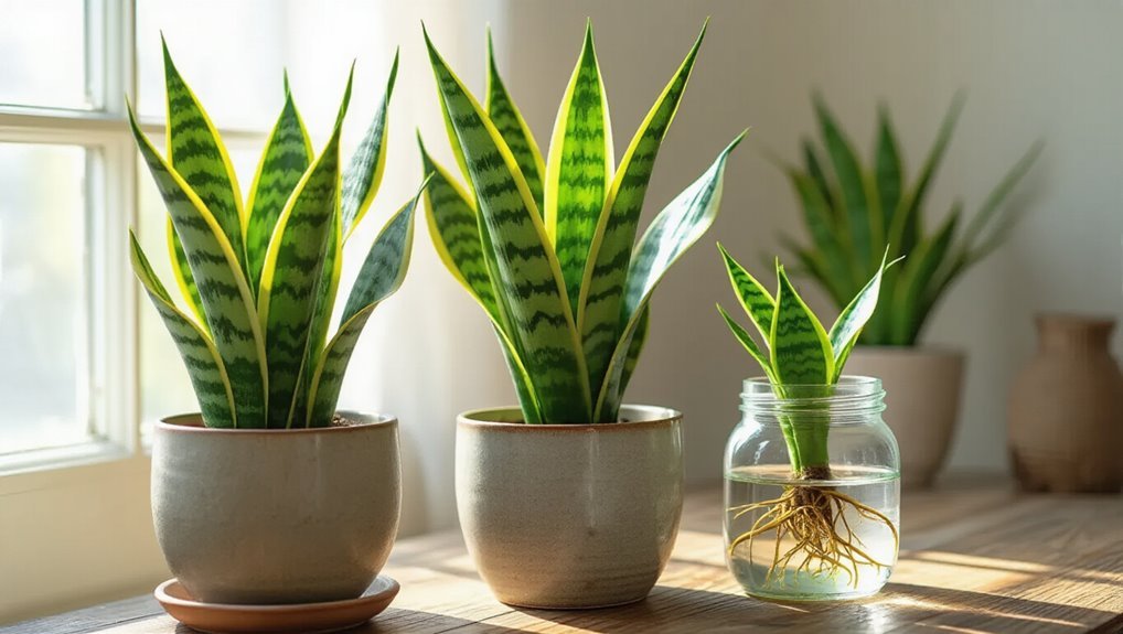 easy snake plant propagation