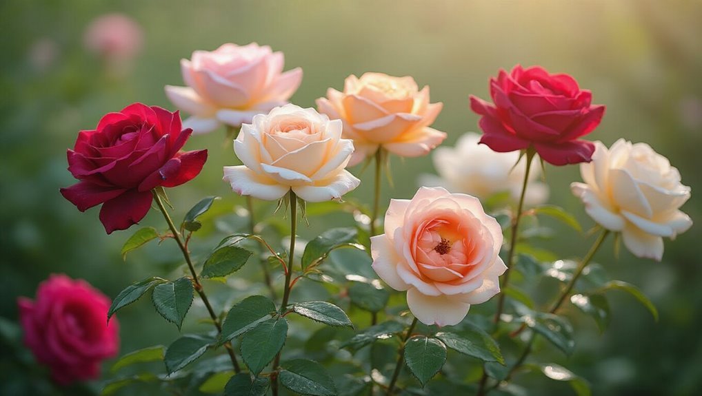 elegant fragrant hybrid tea roses