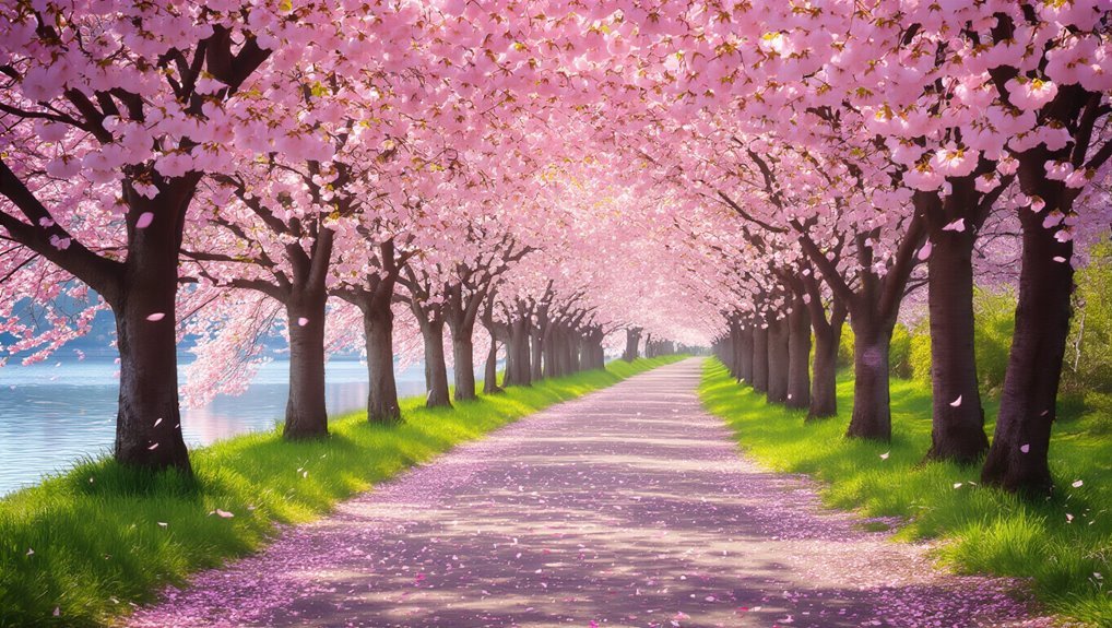 enjoy spring s cherry blossoms