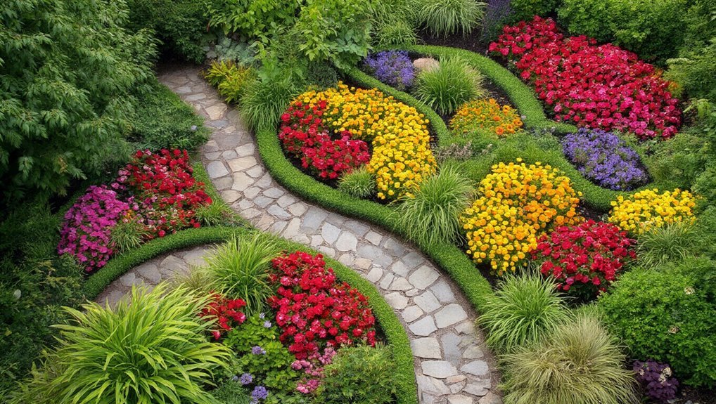 flower bed design ideas