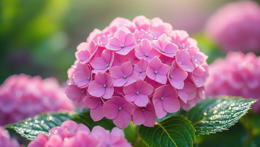 hydrangeas thrive with care