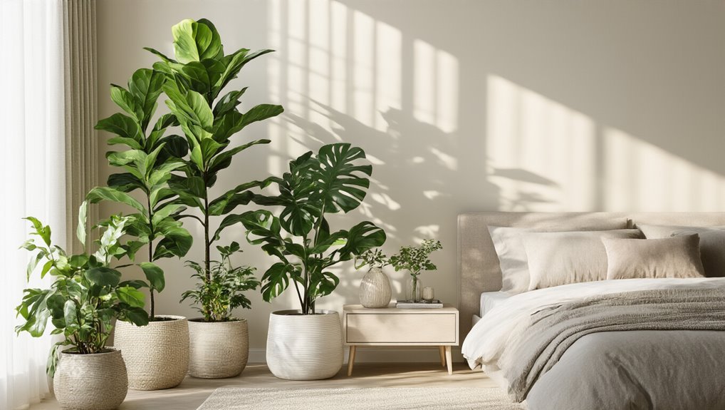 larger plants create focal points