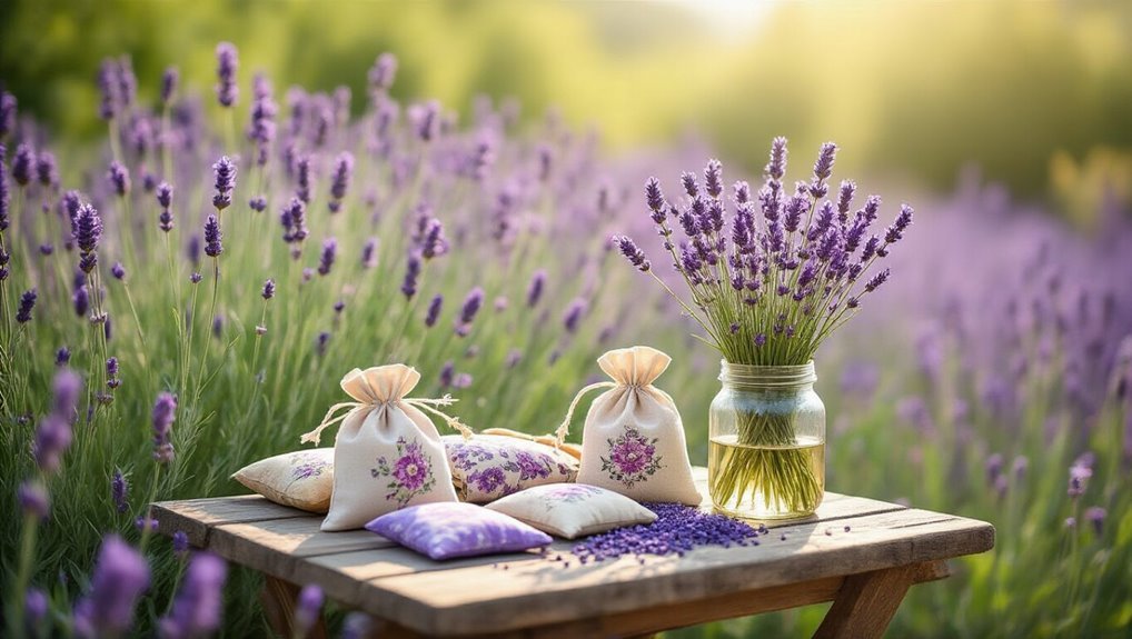 lavender crafting and projects