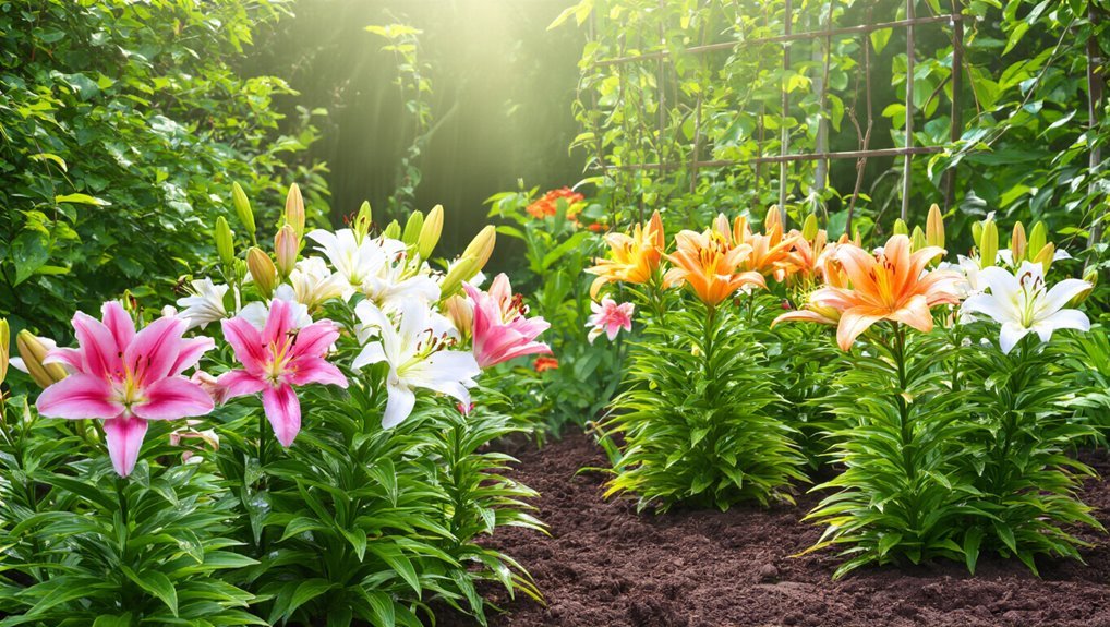 optimal lily planting conditions