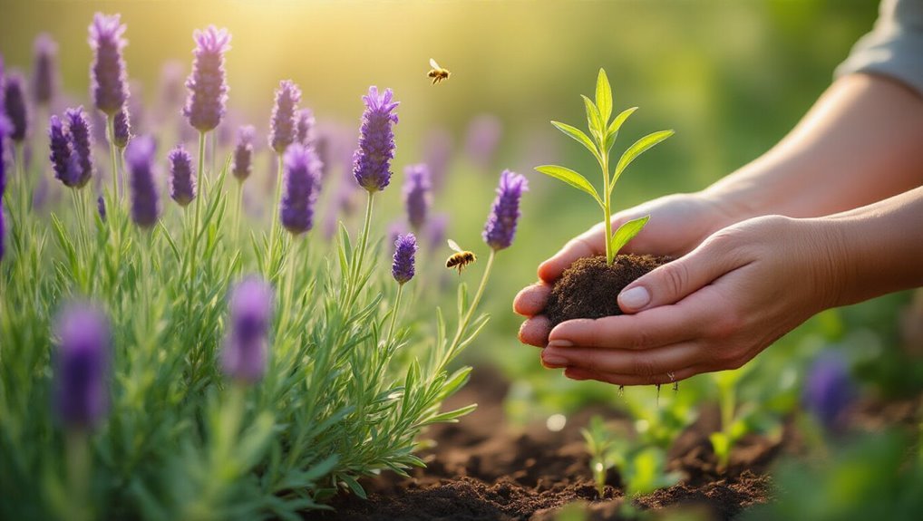 plant lavender for success