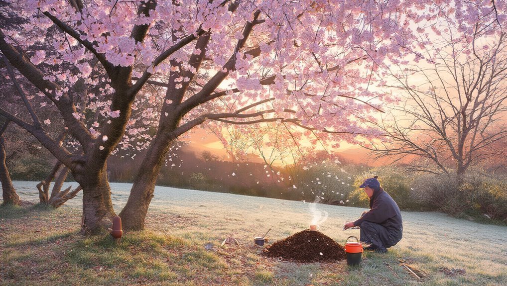 prepare cherry blossom tree