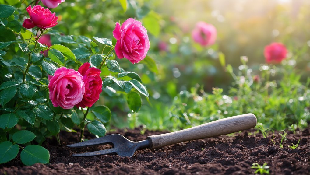 seasonal rose care routine