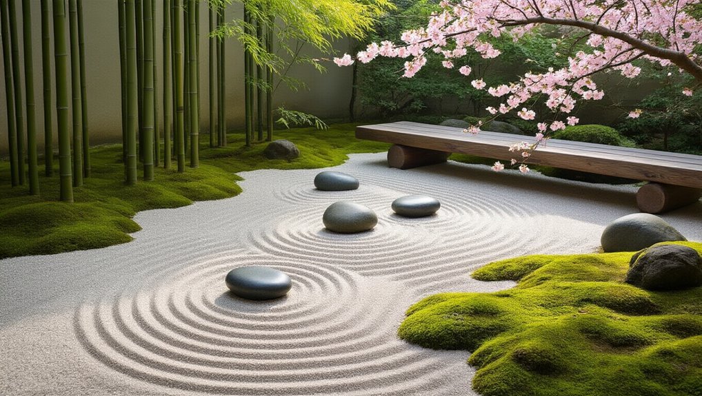 serene zen garden creation