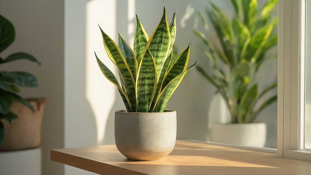snake plant air purification benefits