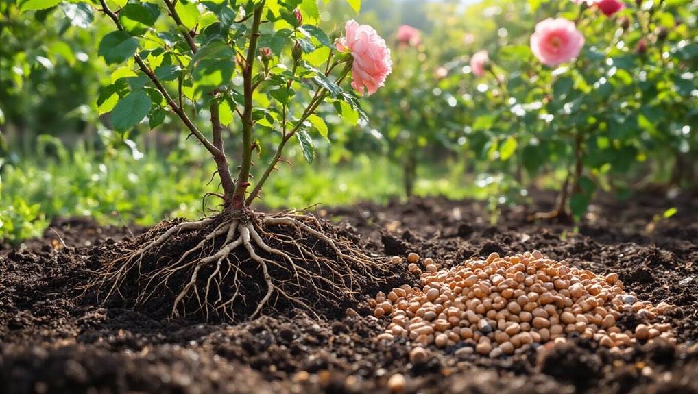 soil enrichment for roses