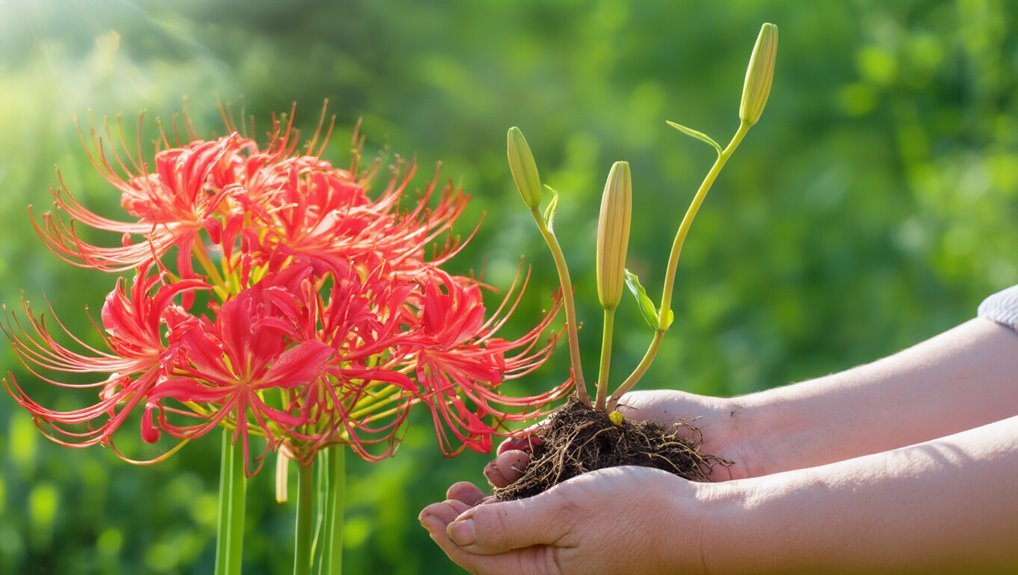 spider lily propagation techniques