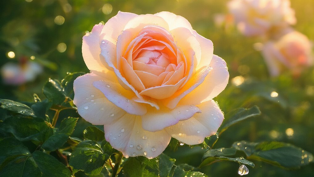 stunning grandiflora rose features