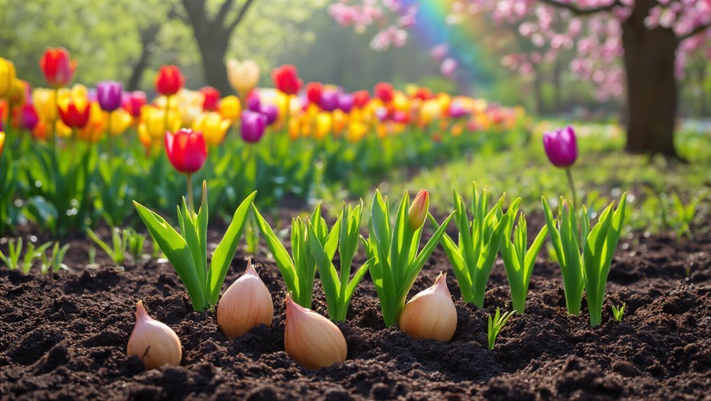 tulip care during growth