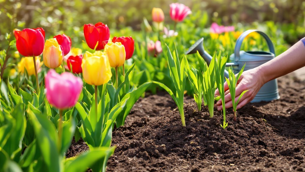 tulip post bloom care tips