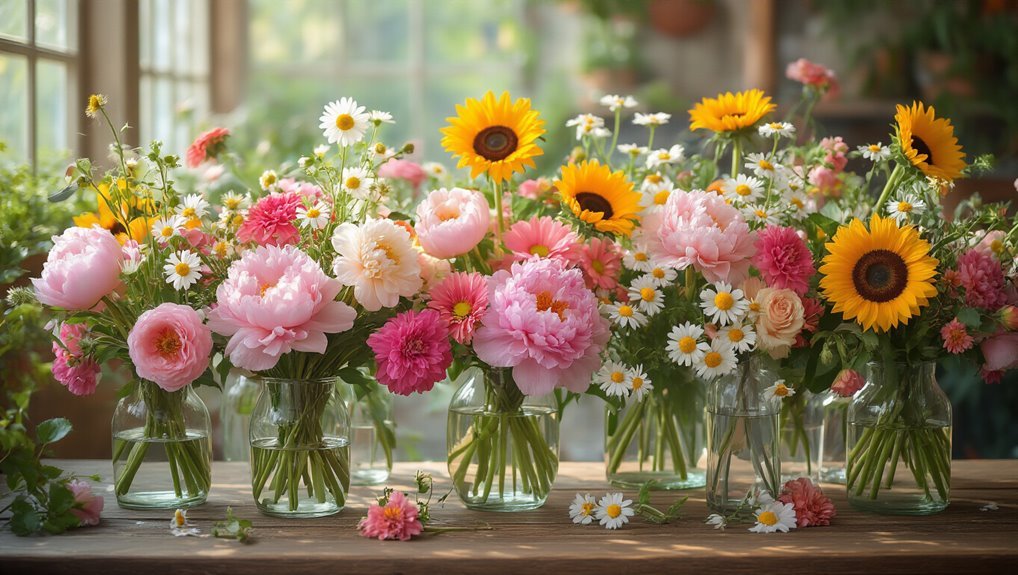 unique creative flower displays