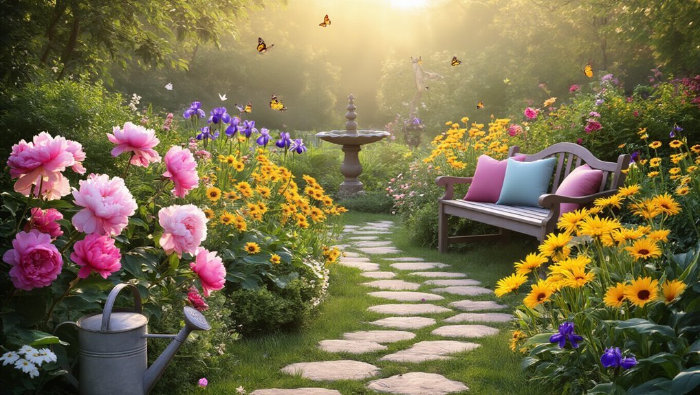 unique garden enhancements ideas