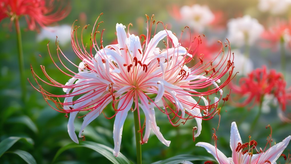 varieties of spider lilies